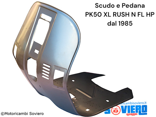 Scudo pedana lamierato - pedana,